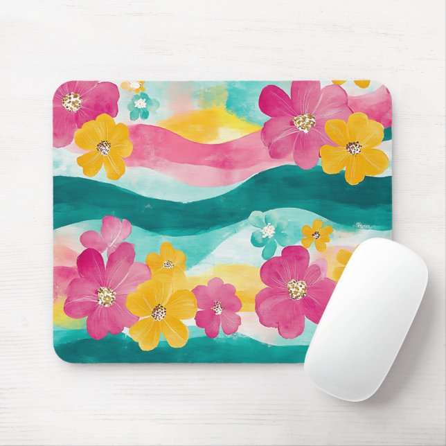 Summertime  mouse pad (With Mouse)
