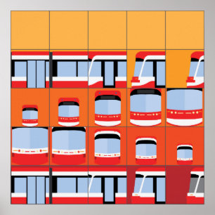 Summertime (new) Streetcar Poster