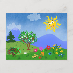 Summertime Postcard