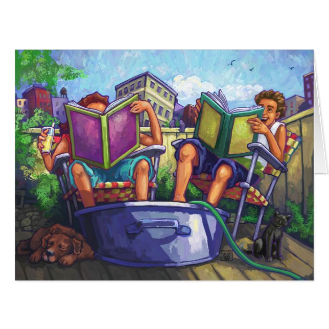 Summertime Reading (Front Horizontal)