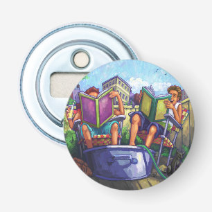 Summertime Reading Bottle Opener