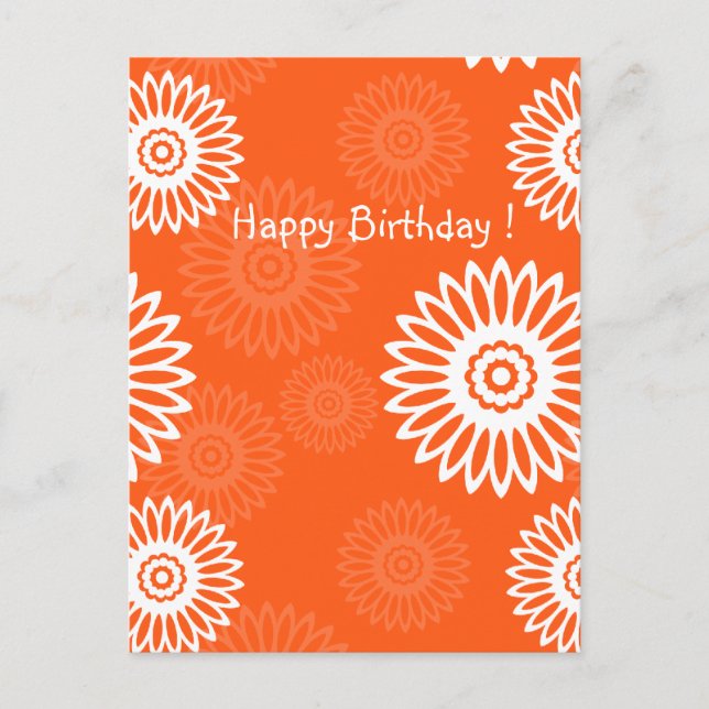 Summertime Red Postcard (Front)