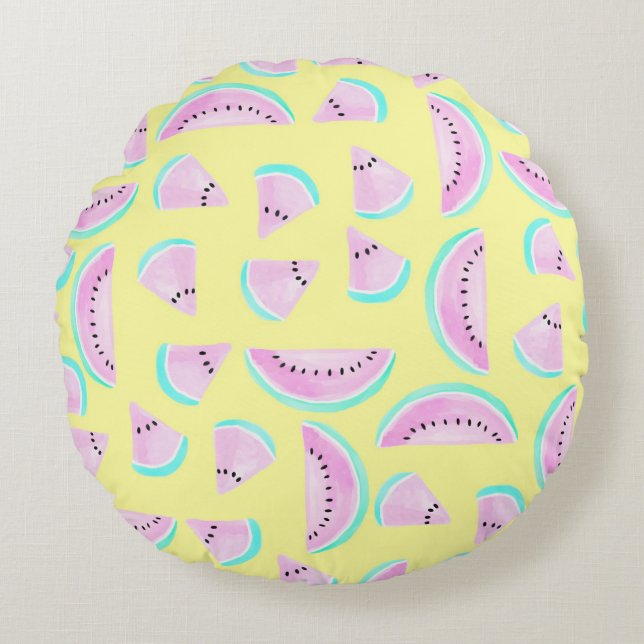 Summertime Reversa Round Cushion (Front)