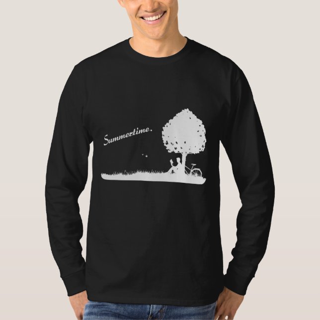 Summertime Shadow (D010 0195a) T-Shirt (Front)