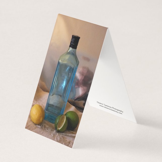 "Summertime" Still Life with Bottle and Citrus (Front)