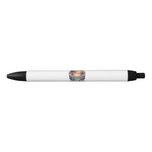 Summertime Summer Trip Beach Black Ink Pen