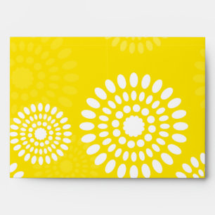 Summertime yellow flowers Envelope