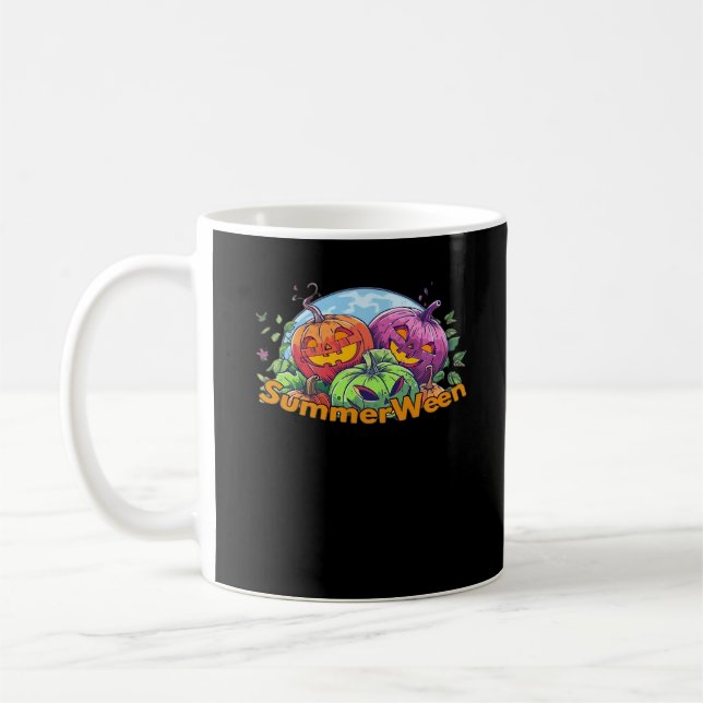 Summerween Classic Meme Coffee Mug (Left)
