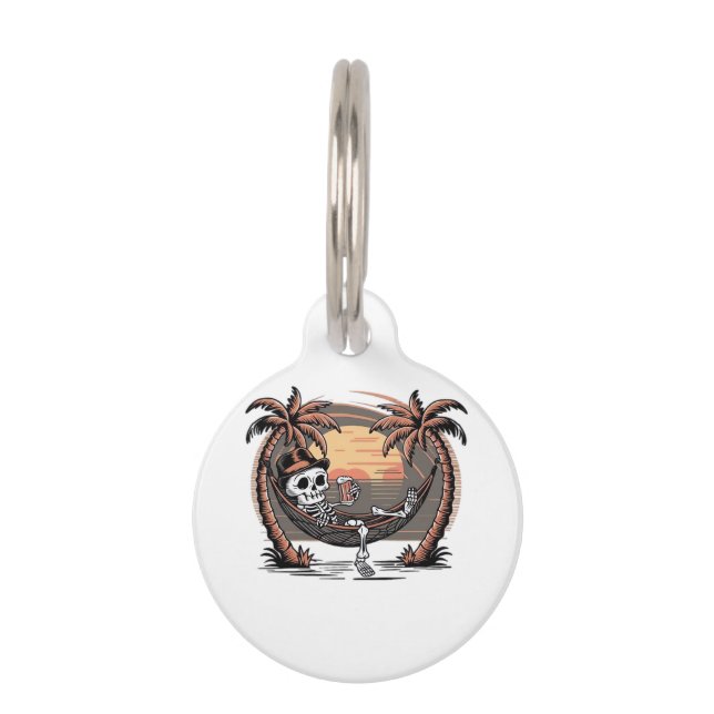 Summerween Classic Meme in 2025 Pet Tag (Front)