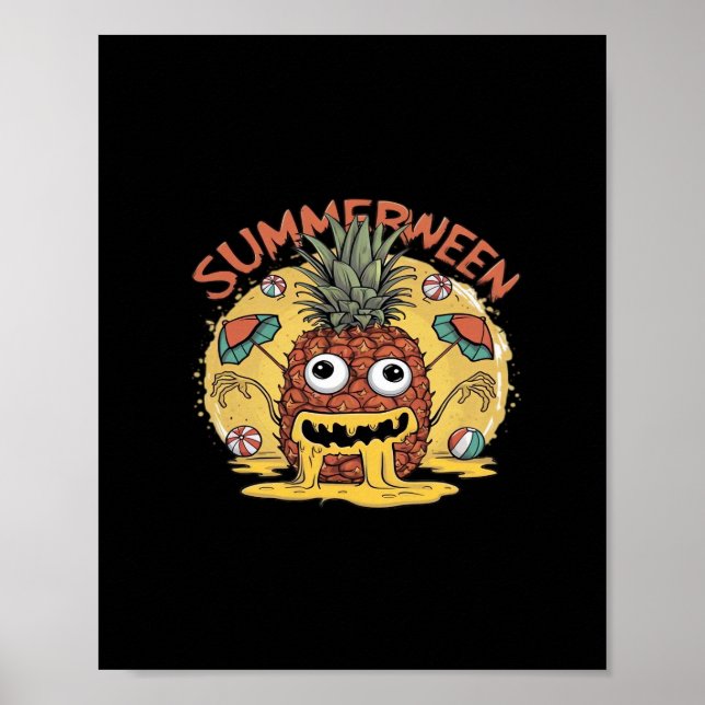 Summerween Classic Trending Meme Poster (Front)