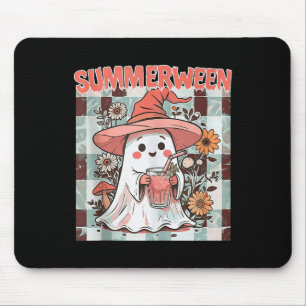 Summerween Funny Halloween Fall Trending Design Ta Mouse Pad