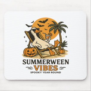 Summerween Goose Spooky Summer Summerween Party Ha Mouse Pad