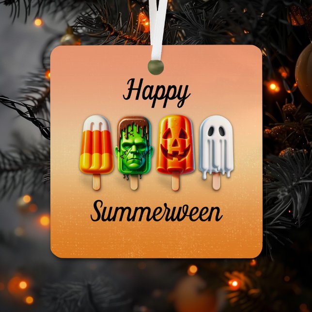 Summerween Halloween Summer Party Metal Tree Decoration (Creator Uploaded)