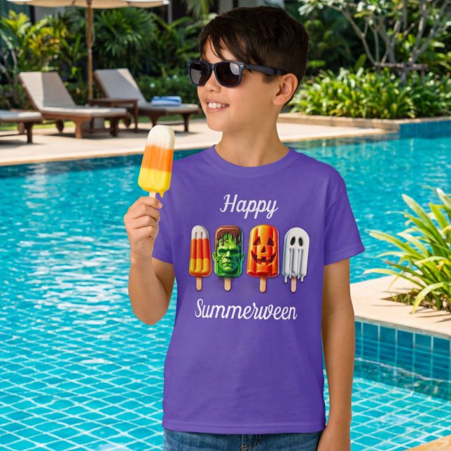 Summerween Halloween Summer Party T-Shirt (Creator Uploaded)