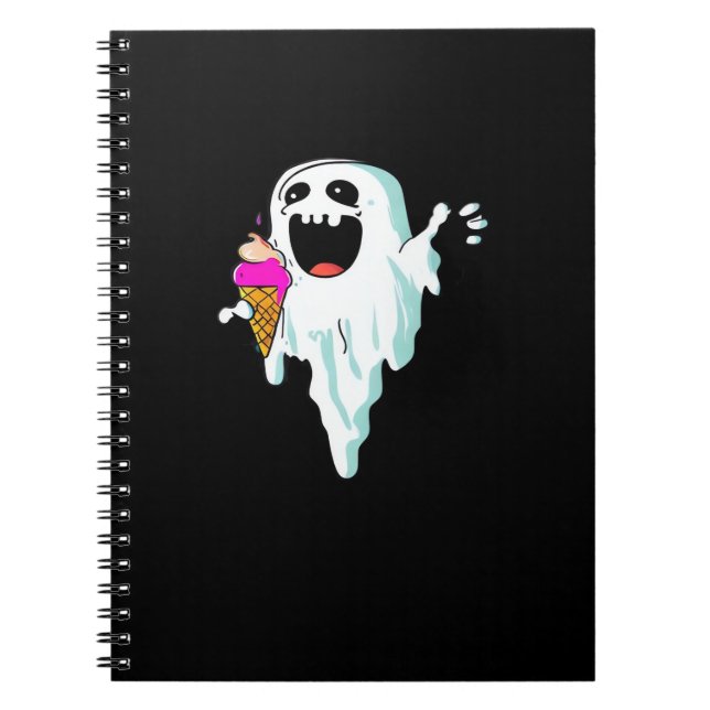 Summerween - Kawaii With IceCream Classic Notebook (Front)
