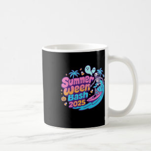 Summerween Sh 2025 Skeleton Beach Party Halloween Coffee Mug