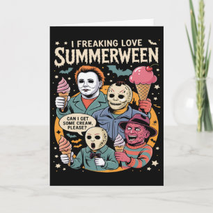 Summerween Spooky Summer Summerween Party Hallowee Card
