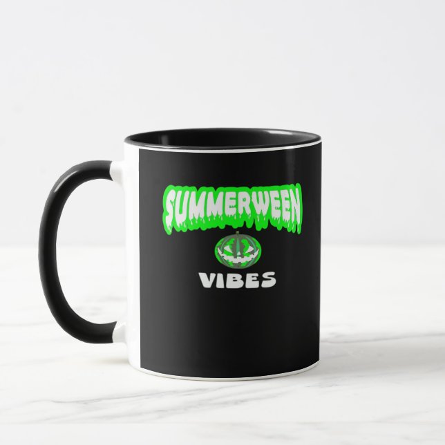 Summerween Vibes Classic Mug (Left)