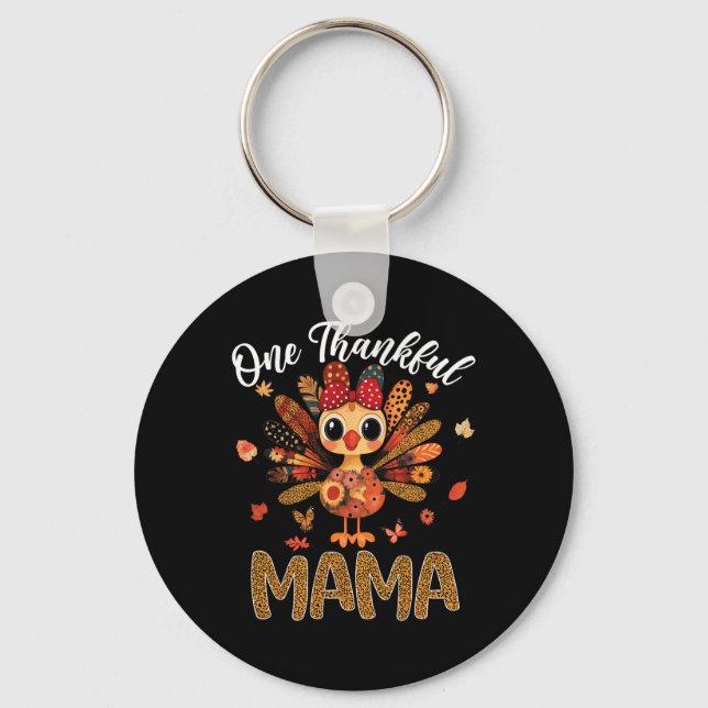 Summerween Vibes Halloween Summer Vacation Skeleto Key Ring (Front)