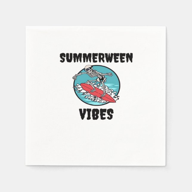 Summerween Vibes Oversized Napkin (Front)