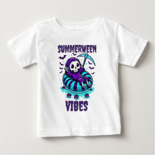 Summerween Vibes – Reaper Relaxed Baby T-Shirt