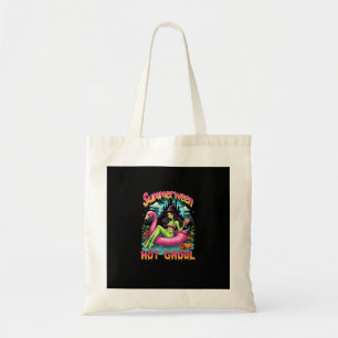 Summerween Witch Vibes Vacation Halloween Funny Pa Tote Bag
