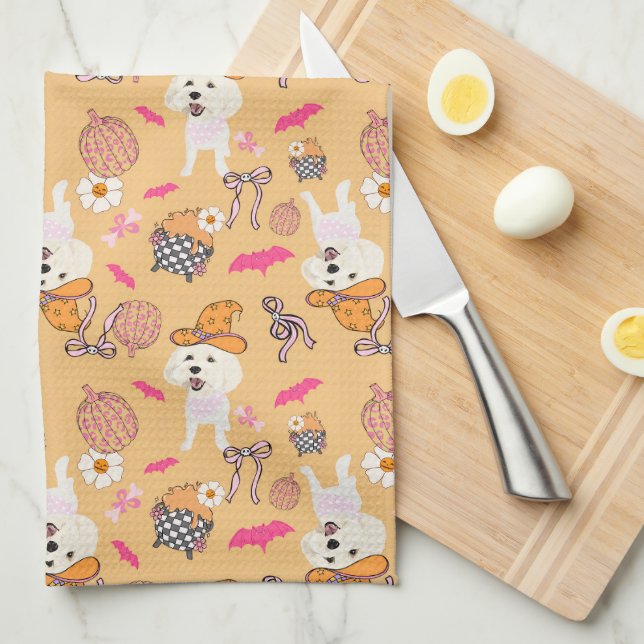 Summerween Witches and  Tea Towel (Quarter Fold)