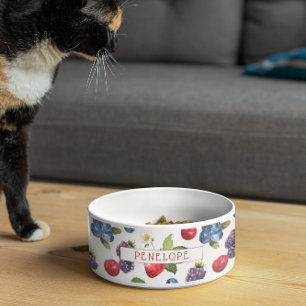 Summery Sweet Berry Pattern   Monogram