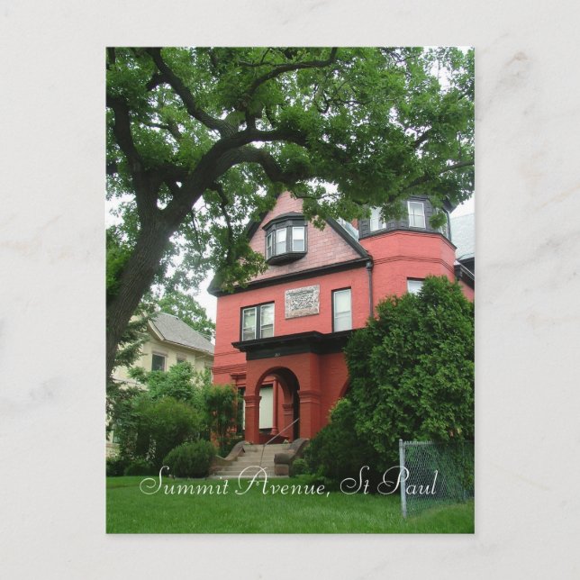 Summit Avenue Postcard (Front)