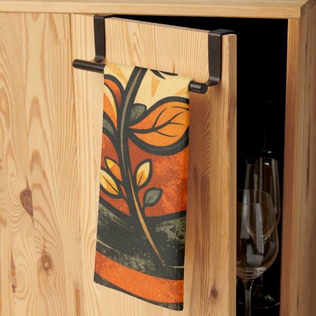 Summit Blossom  Tea Towel (Thirds Fold)