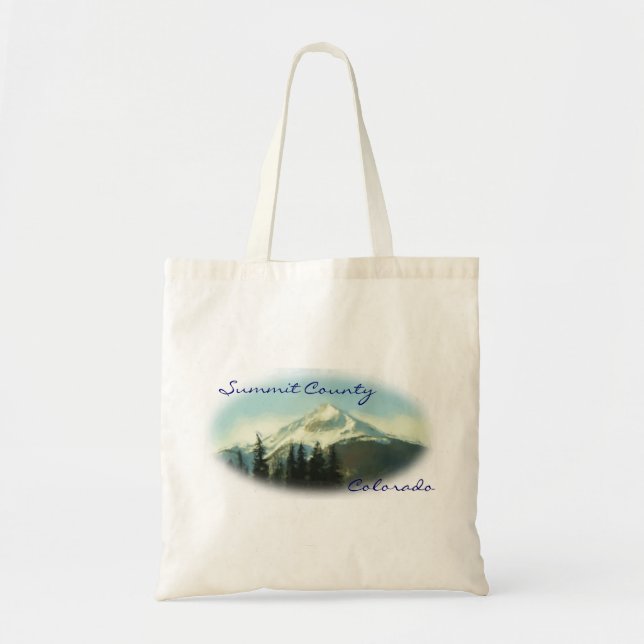 Summit County Colorado reusable bag (Front)