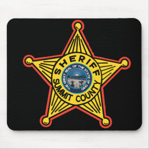 Summit County Ohio Sheriff Mousepad. Mouse Pad