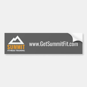 Summit Fitness Training Bumper Sticker