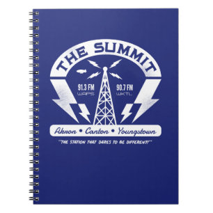 Summit FM Vintage Logo Spiral Notebook