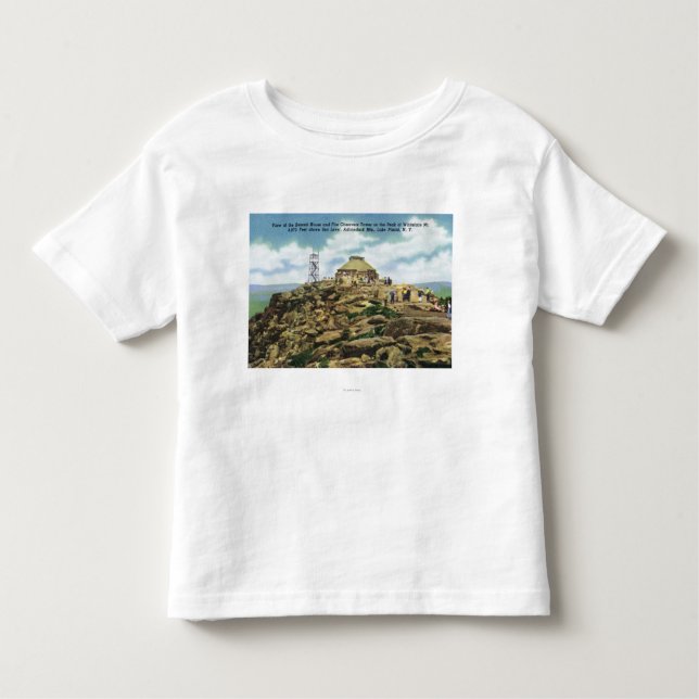 Summit House, Fire Observers Tower View Toddler T-Shirt (Front)