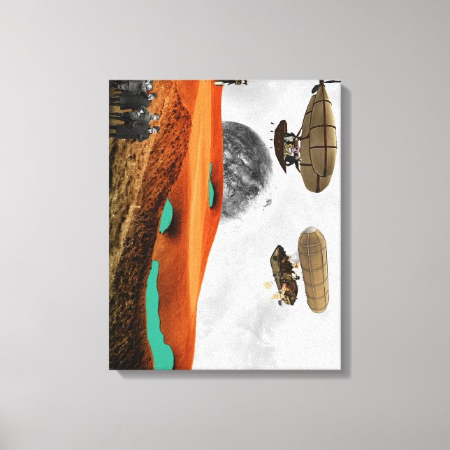 Summit meeting canvas print (Front)