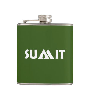 Summit Mountains Hip Flask