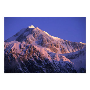 Summit of Denali Peak Mt. McKinley) at Photo Print