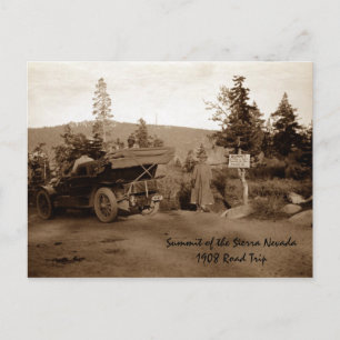 Summit of Sierra Nevada Postcard