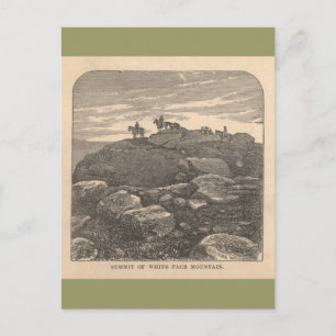 Summit of White Face Mountain Postcard
