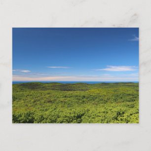 Summit Peak, Porcupine Mountains, Upper Michigan Postcard