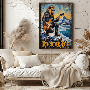 Summit Serenade: Lion's Cold Riffs Poster