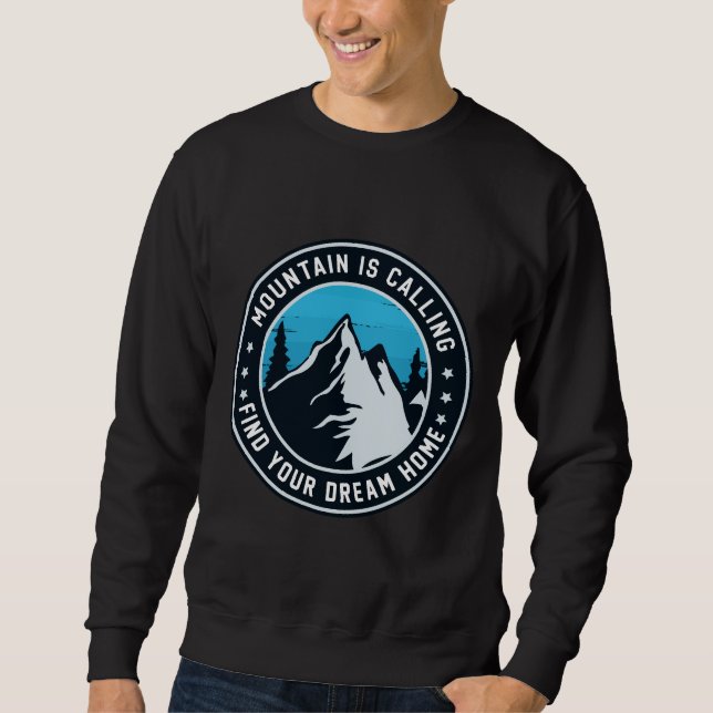 Summit Serenity: Discover Your Dream Sweatshirt (Front)