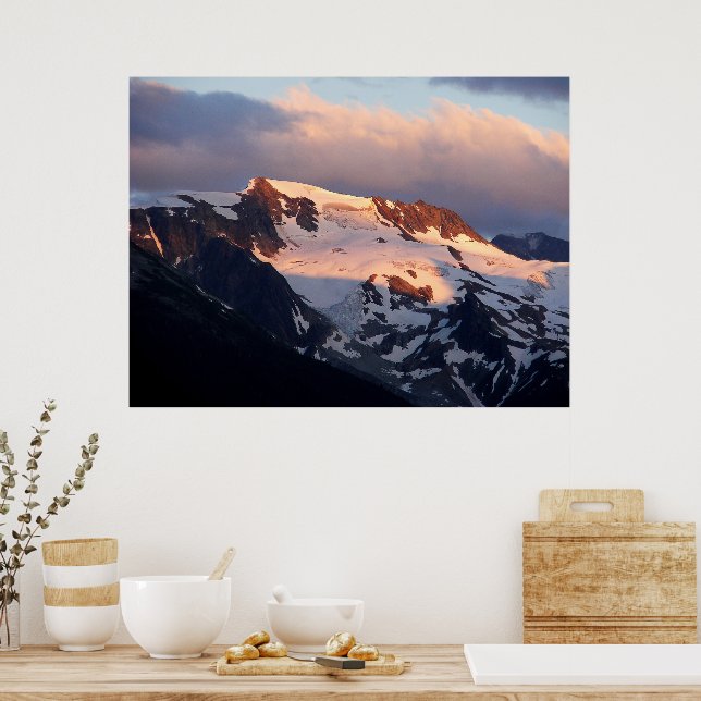 Summit Sunset Poster Print (Kitchen)