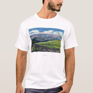 Summit View of Cog Rail, Northern Peaks T-Shirt