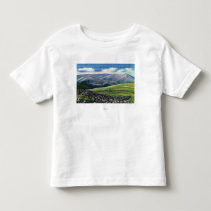 Summit View of Cog Rail, Northern Peaks Toddler T-Shirt