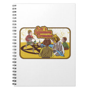 Summon Demons Retro Vintage Horror Notebook
