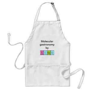Sumner periodic table name apron