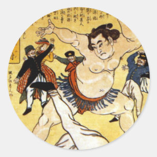 Sumo Classic Round Sticker