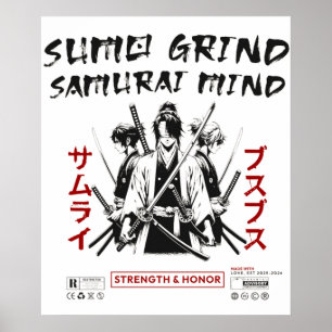 Sumo Grind Samurai Grind Poster